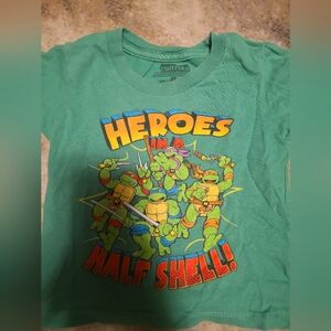 TMNT T-Shirt Green Size 2T